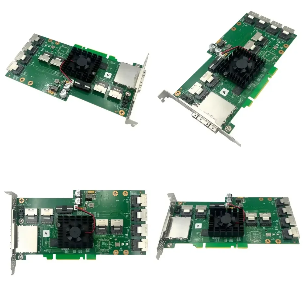 

PCIe 3.0 X8 Interface 24 Mini SAS HD Connectors 6Gb/s LRSA6X36-24I Array Card Com-puter Parts