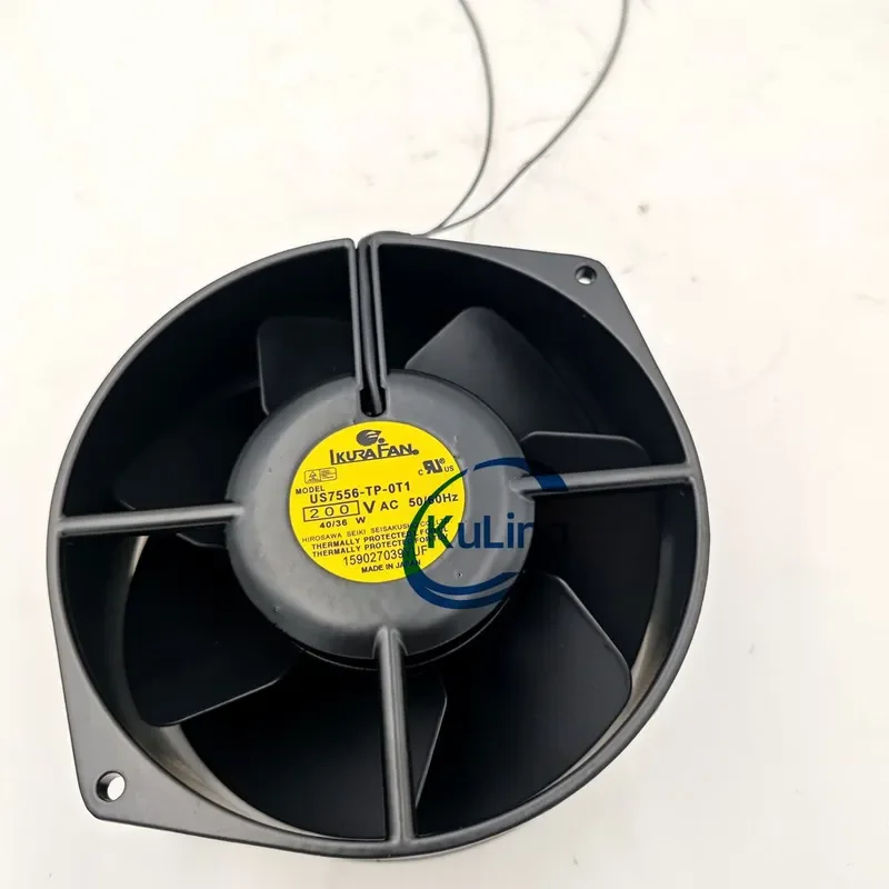 Original IKURA Fan 1351-027 US7556-TP-oT1 0T1 for Yuliang Iron Blade High Temperature Resistant Fan