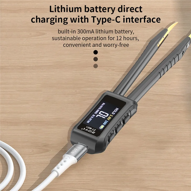 

LCR Tweezers Bridge ZT-MD1 Patch Resistance Inductance Capacitor Component Test