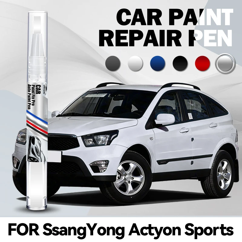 Car paint repair pen For SsangYong Actyon Sports acrylic paints automotive paint repair automotive accessories car detailing