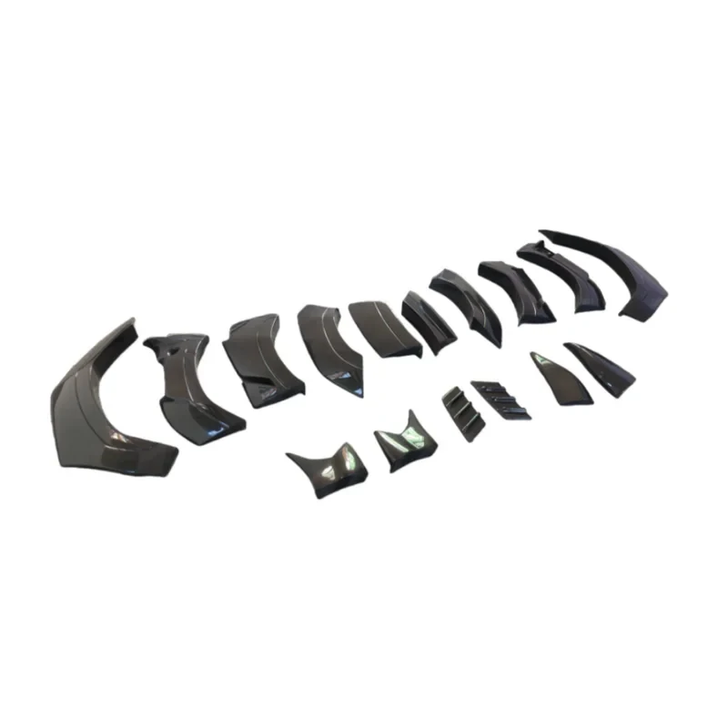 Gloss Carbon Fiber Modified Wide Body Wheel Arch Trim