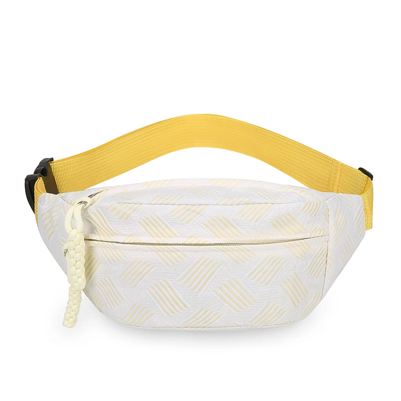 

Новая модная и универсальная портативная сумка через плечо для женщин - повседневная сумка через плечо из нейлоновой ткани на одно плечо и поясная сумка