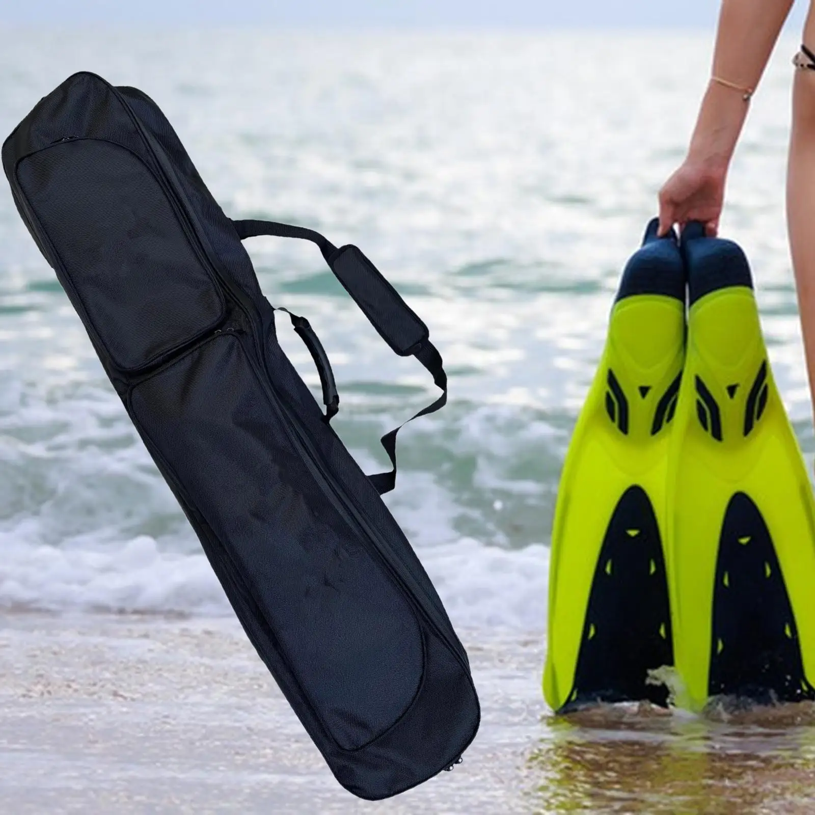 Flipper Bag Space-saving Dive Gear Package for Beach Trip Outside Surfing