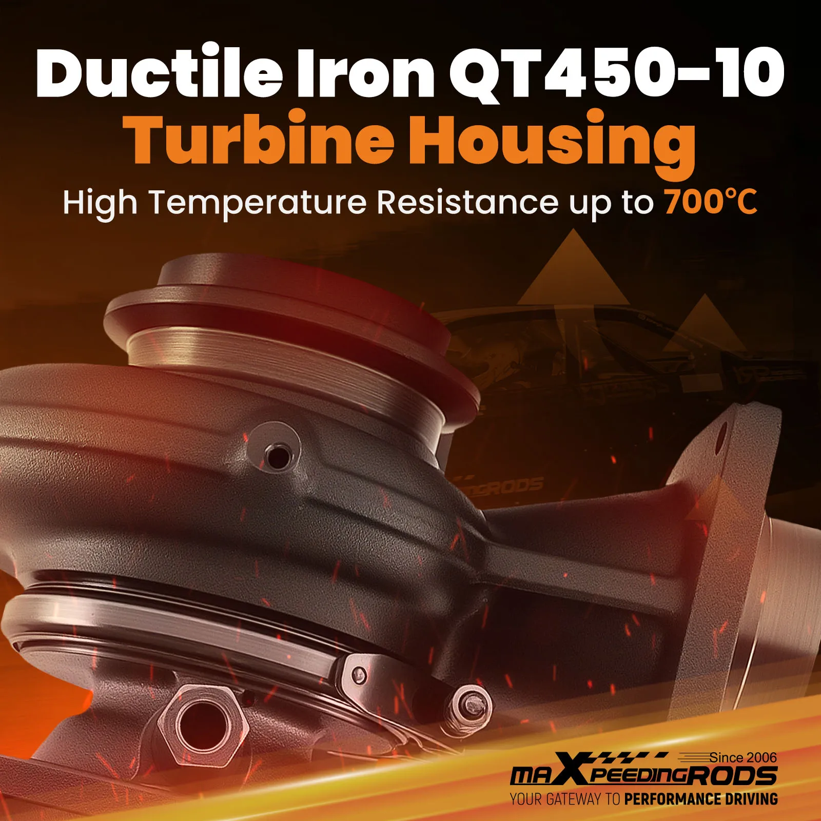 

Low Pressure Turbo For Ford F250 F350 F450 F550 V8 Super Duty 6.4L 2008-2010