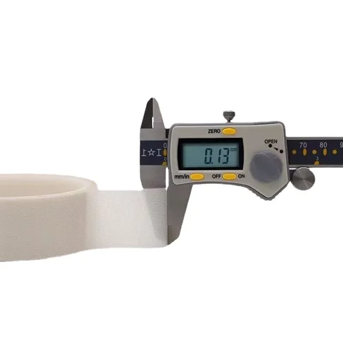 Imagen 2 del producto Cinta especial de alta temperatura de 3-180mm de ancho, Tefln PTFE, aislante blanco, resistente a la fricción, 298 ℃, Q-445 de personalización de varios ancho