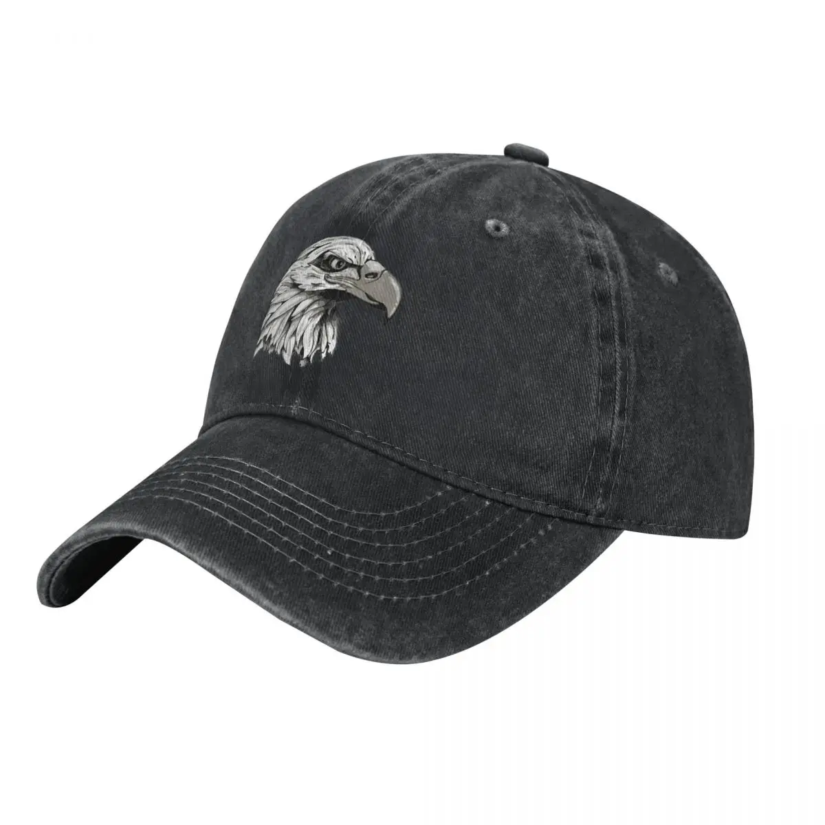 Bald Eagle Head Baseball Cap Animal y2k Retro Men Women Hip Hop Hats Sun Visors Outdoor Sun Baseball Caps Gift