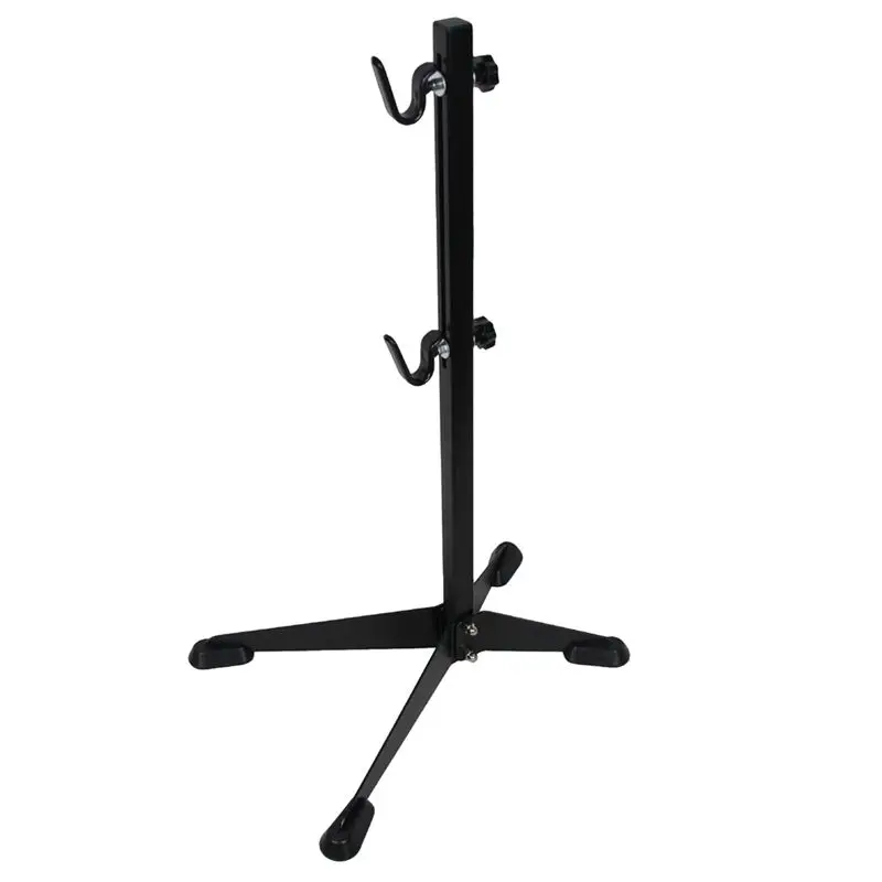 NEW HOT In Stock-Bicycle Parking Rack Bike Indoor Garage Storage Bracket Adjustable Height Bicycle Stand Holdder Black