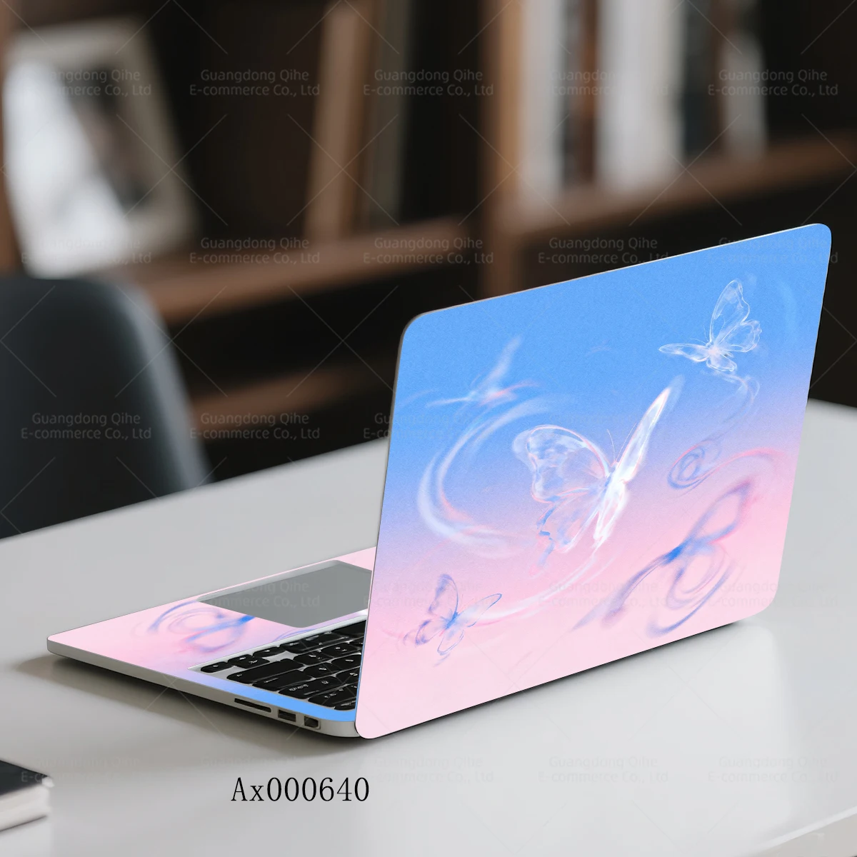 2 Pcs Dreamy Crystal Butterfly Laptop Skin Anti-Scratch Waterproof All Laptop Brands MacBook Tablet Keyboard Waterproof Crafts