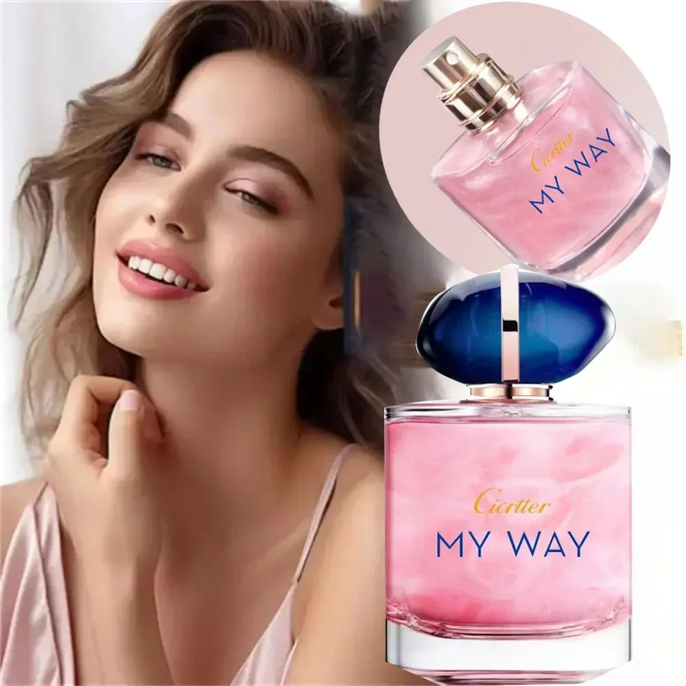 50ml marca meu caminho perfume feminino senhora fragrância de madeira duradoura perfume de fragrância forte