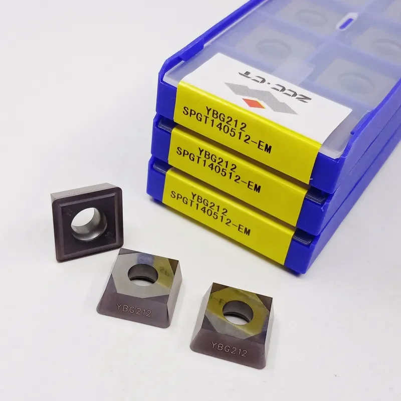 CT CNC Insert SPGT140512-EM YBG212 for Alloy Steel Milling Tool