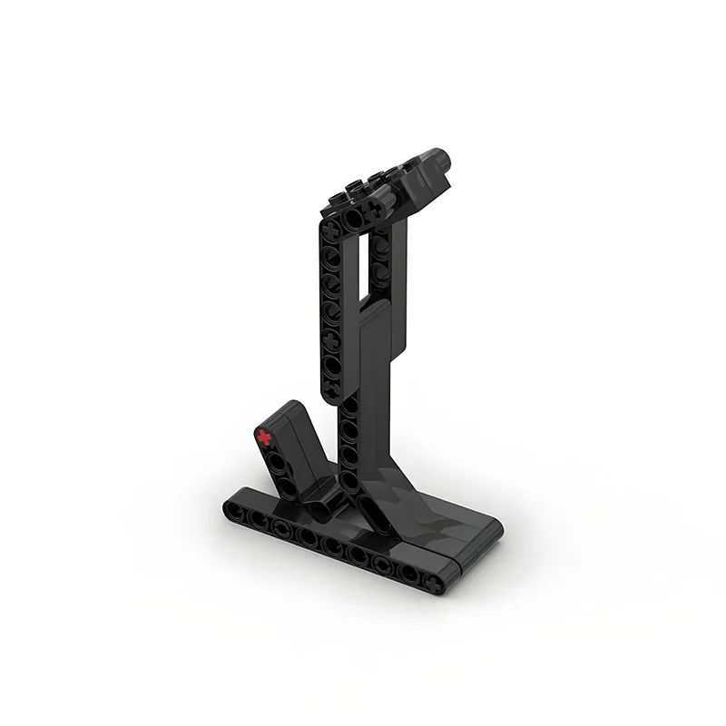 새로운 우주 전쟁을위한 MOC 스탠드 75300 Imperial TIE Fighter 디스플레이 브래킷 빌딩 블록 벽돌 DIY 모델 완구 표시