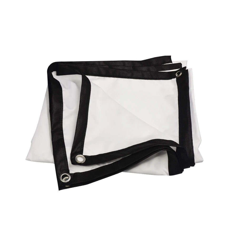 شاشة عرض سهلة الطي 60-150 بوصة خيمة سهلة 16:9 شاشة عرض خارجية عالية الدقة 2K 4K