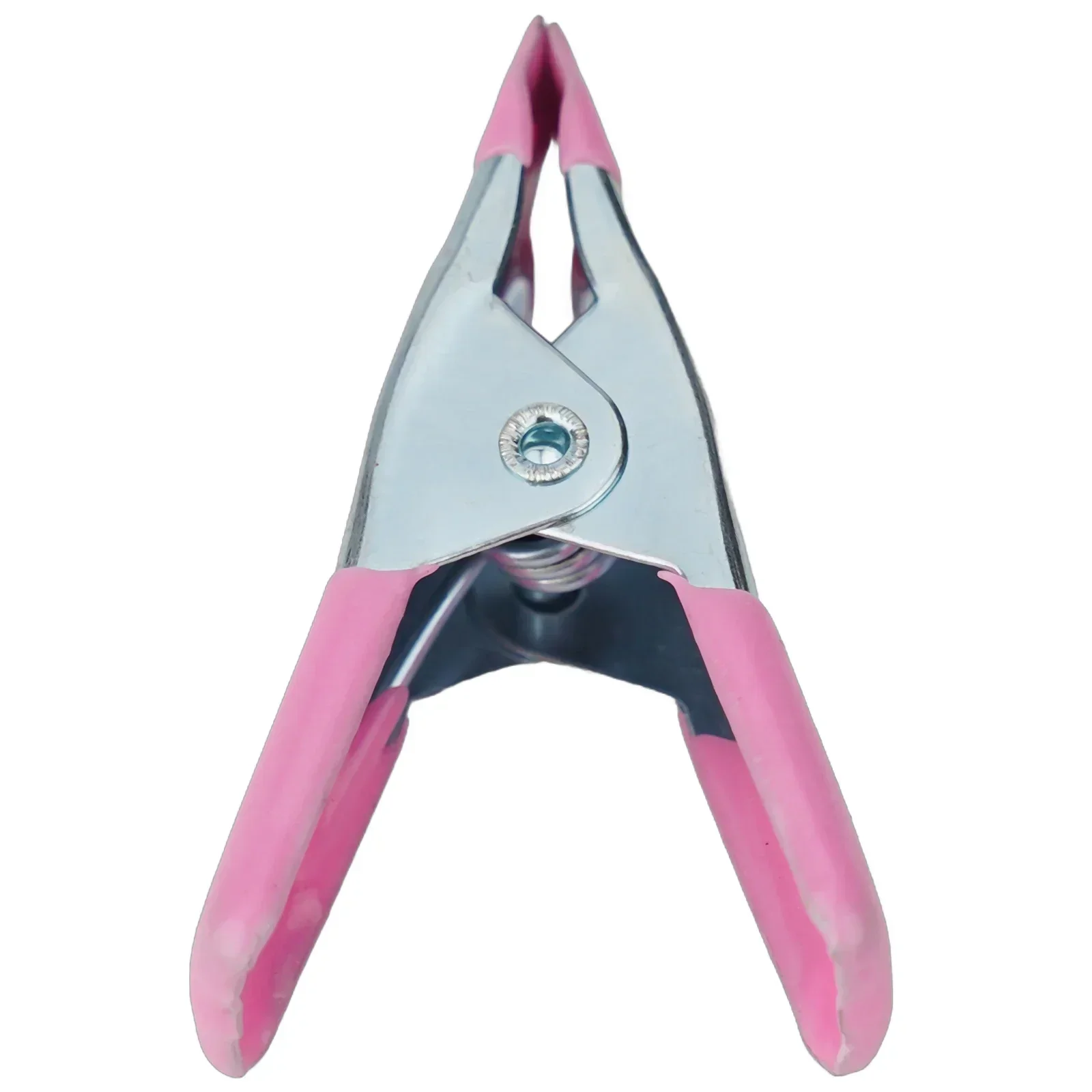 مشابك زنبركية معدنية 2 بوصة مقبض بلاستيكي مشبك زنبركي نصائح بلاستيكية ناعمة قبضة قبضة النجارة أدوات قوية