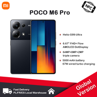 POCO M6 Pro 4G Global Version NFC Helio G99-Ultra, 120 Hz Flow AMOLED 64 MP Camera, 67W Charging, 5000 mAh Local Guarantee