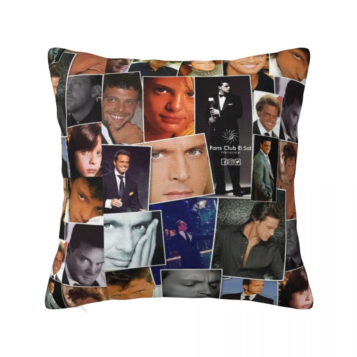 Decorative Pillow Covers El Sol De Mexico Luis Miguel Merch Seat Throw Pillow Case Cover Zipper Multiple Sizes Wholesale