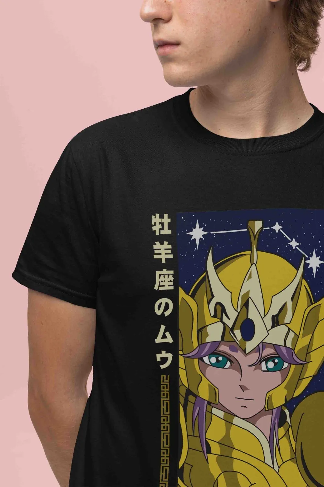 Saint Seiya Shirt Shiryu Tshirt Hyoga T-Shirt Shun Top Ikku Anime Graphic Tee