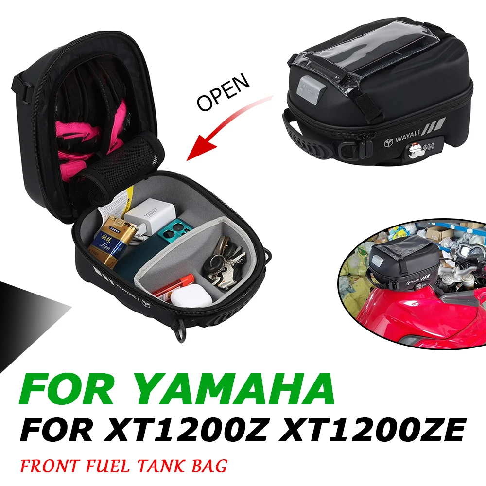 

Motorcycle Accessories Fuel Tank Bag For Yamaha XT1200Z Super Tenere XTZ 1200 XT-1200Z 1200ZE XT1200ZE Backpack Luggage Bag Lock