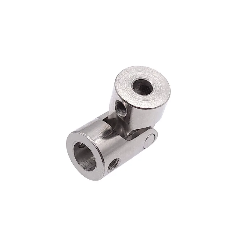 Evrensel kaplin 5mm 6mm 6.35mm 8mm Metal Motor bağlayıcı mil eklem çoğaltıcı M4 vida tekne araba Gimbal kaplinler ile