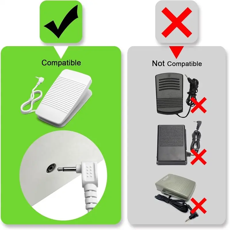 Mar.FC-322 XC8816-021 ماكينة خياطة استبدال وحدة تحكم دواسة القدم-مضمون صالح ل Cs5055prw Cs6000i Cs7000i Ce1100prw