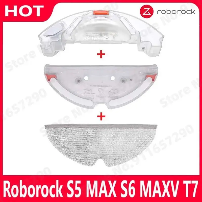 Roborock S5 MAX S50 MAX S55MAX S6Max controllo elettrico serbatoio dell\'acqua pezzi di ricambio aspirapolvere serbatoio dell\'acqua vassoio accessori