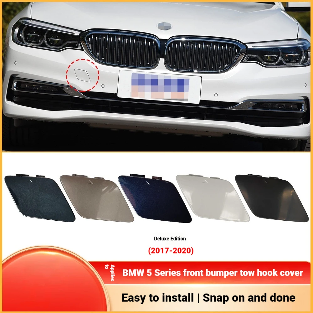 For BMW 5 Series G30 Front Bumper Trailer Cover G38 Front Bumper Traction Hook Hole Cover 51117436418