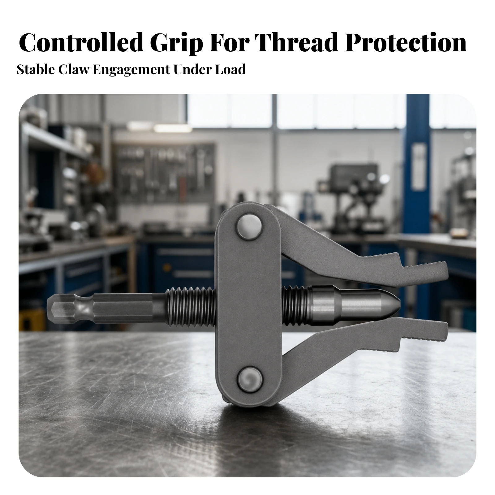 Broken Thread Extractor Stripped Double-Claw Extractor Removal Tool Damaged Stuck for Plumbers, Plumbing Repairs