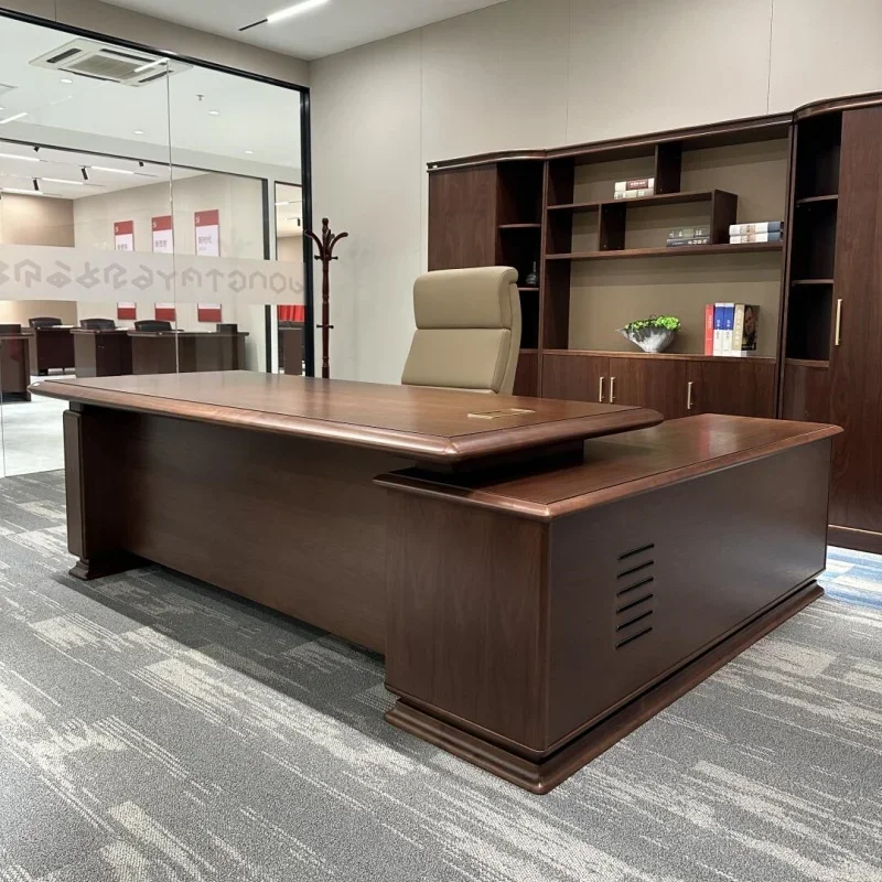 Corner Creativity Computer Desks Organizer Storage Boss Secretary Office Desk Quality European Mesa De Escritorio Desk Furniture