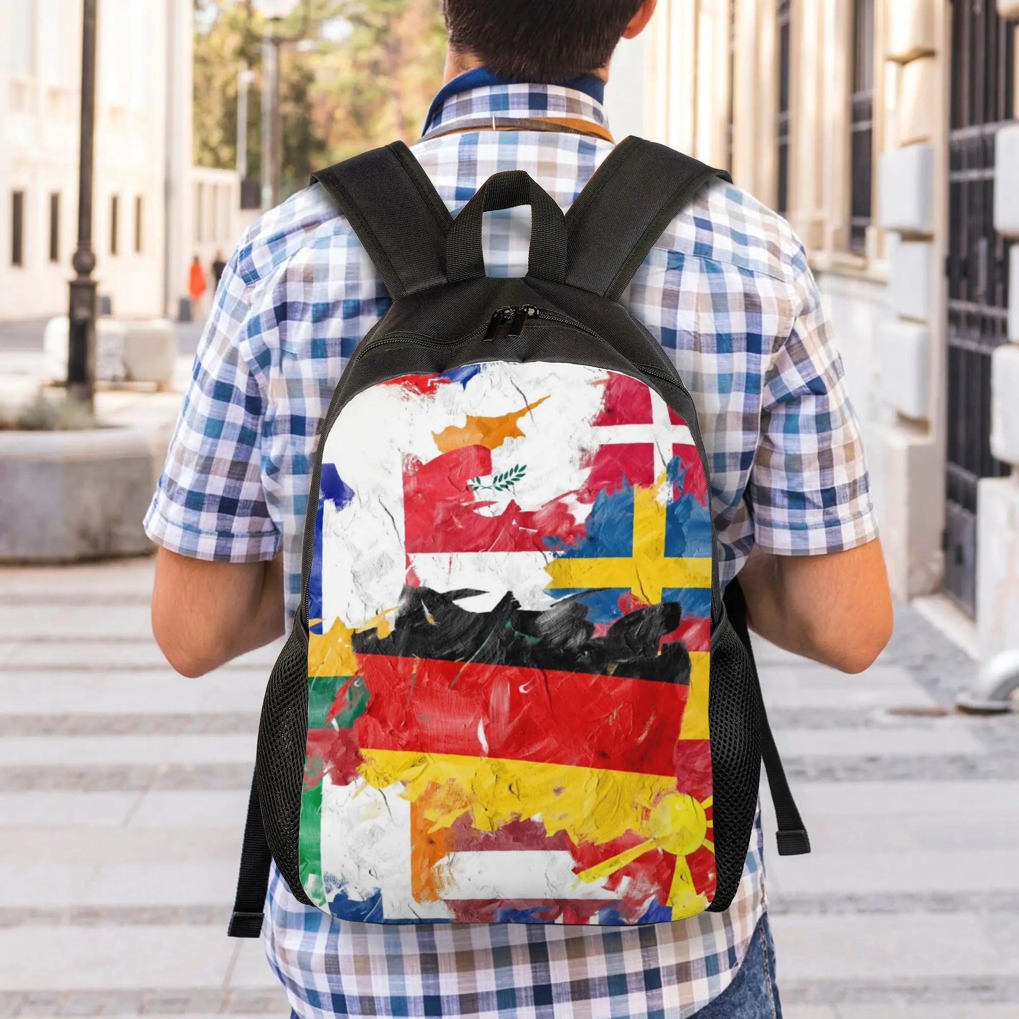Daypack Back to school season Soccer Football Fan Merch 6  Snack Storage Backpack