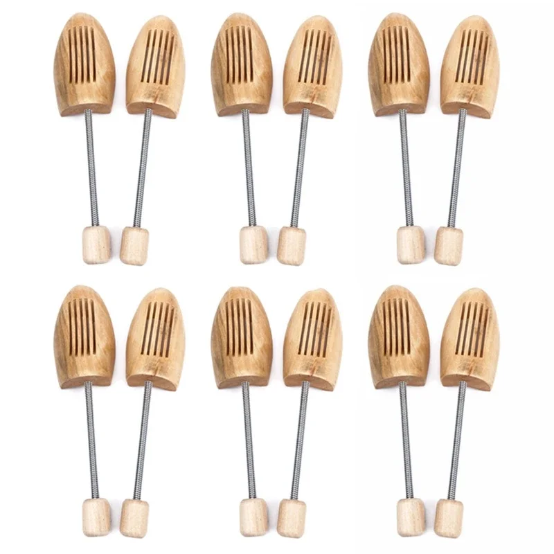 2Pcs /4PCS Wood Shoes Stretcher Wooden Shoe Trees Anti Deformation Men Woman Spring Shoes Tree Shaping Anti Wrinkle Shoe Lasts image 6