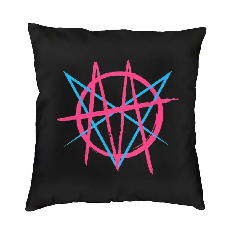 Mindless Punk Music Band Self Indulgence Luxury Throw Pillow Cover Decoration Sofa Cushion Case