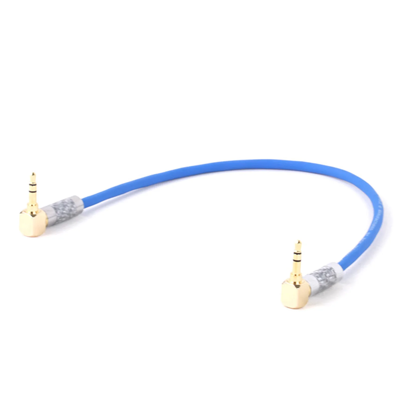 Hochwertiges rechtwinkliges Dual 3,5mm Stereo-Stecker kabel Profession elles Audio kabel Mikrofon Kamera Lautsprecher Sound verstärker – Detail 8