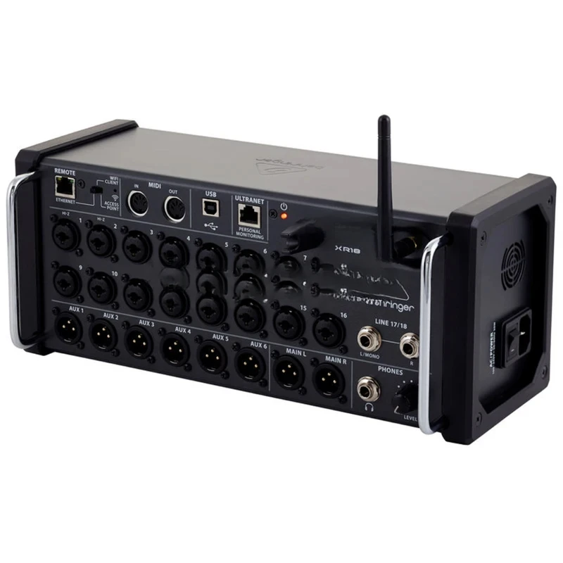 

X Air XR18 18-Channel Rackmount Digital Mixer For/Android Tablet With 16 Midas Preamps, Wi-Fi And USB Interface