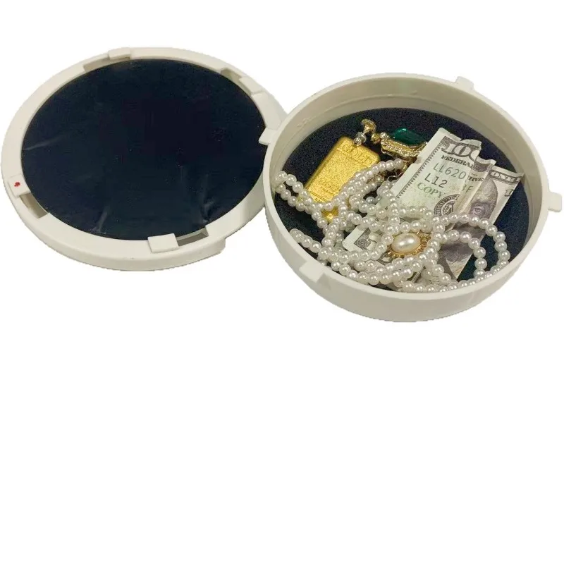 Diversion Fake Smoke Sensor Key Storage Money Concealer Smoke Machine Multifunktionale versteckte Schmuckschatulle aus Kunststoff