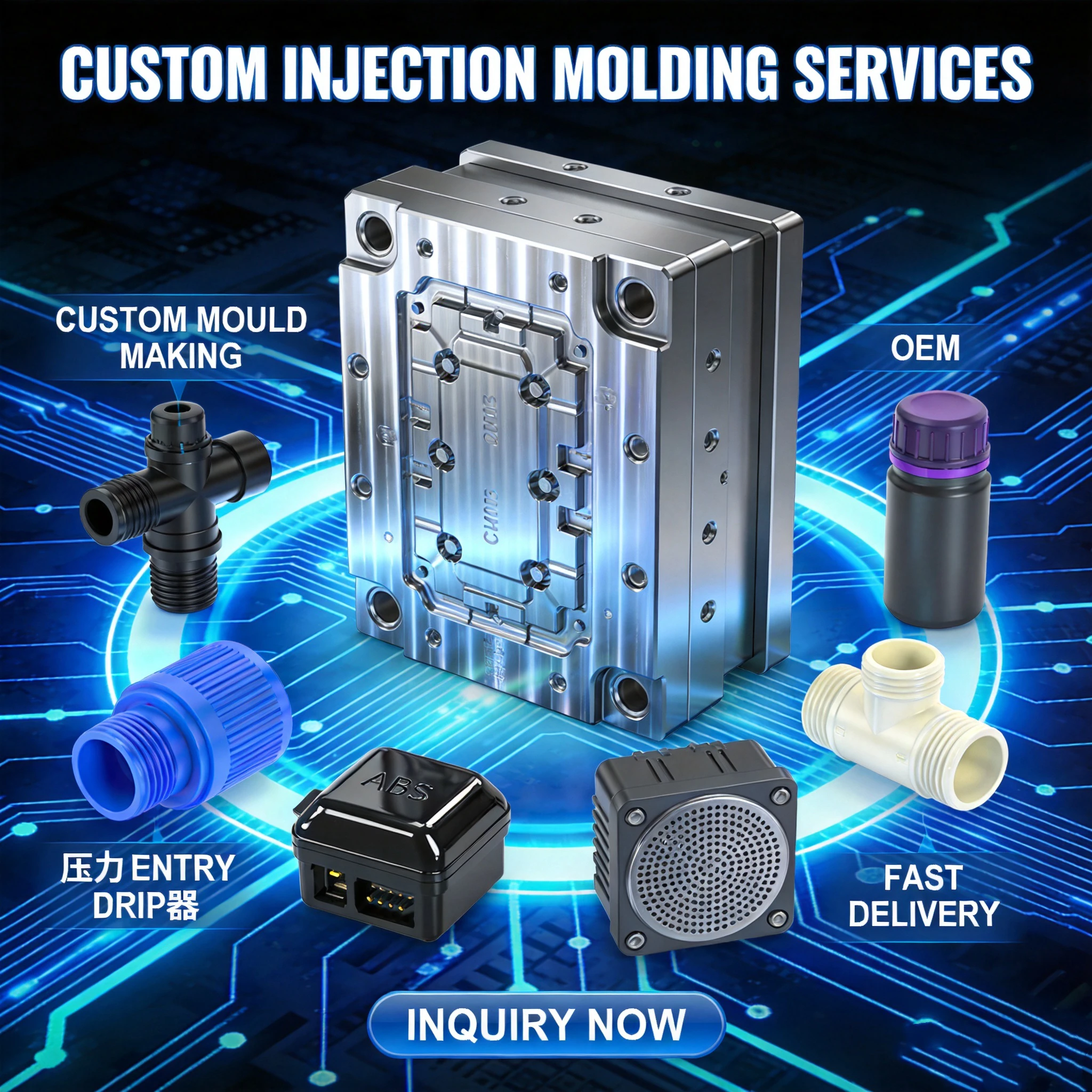Factory Direct Sales Custom Mold OEM Manufacturer Zhongchengda Brand For Ports Applications