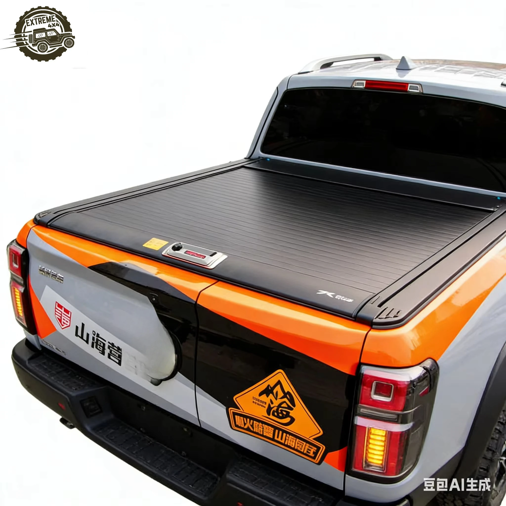 Wholesale Pickup Tonneau Cover Roller Lid for GWM Cannon Alpha POER Aluminum Manual Pickup Roller Shutter Cover