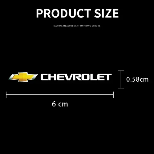 Imagen 2 del producto Pegatina Interior de coche, calcomanías de control Central, insignia con emblema, estilo de coche para Chevrolet Colorado Cruze Spark Captiva Malibu Trax Aveo