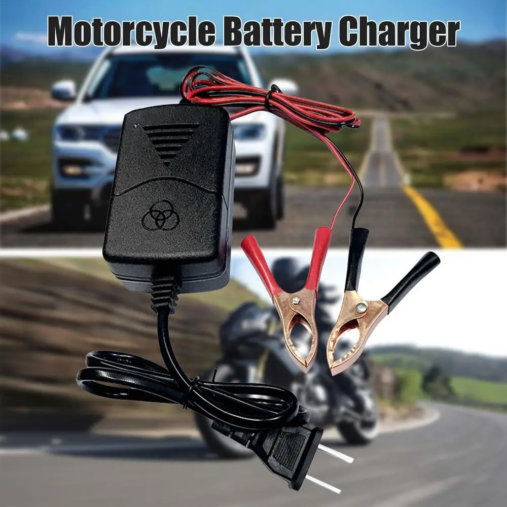 12V Automatic Car Battery Trickle Charger For Van Motorhome Caravan Motorbike Motorcycle