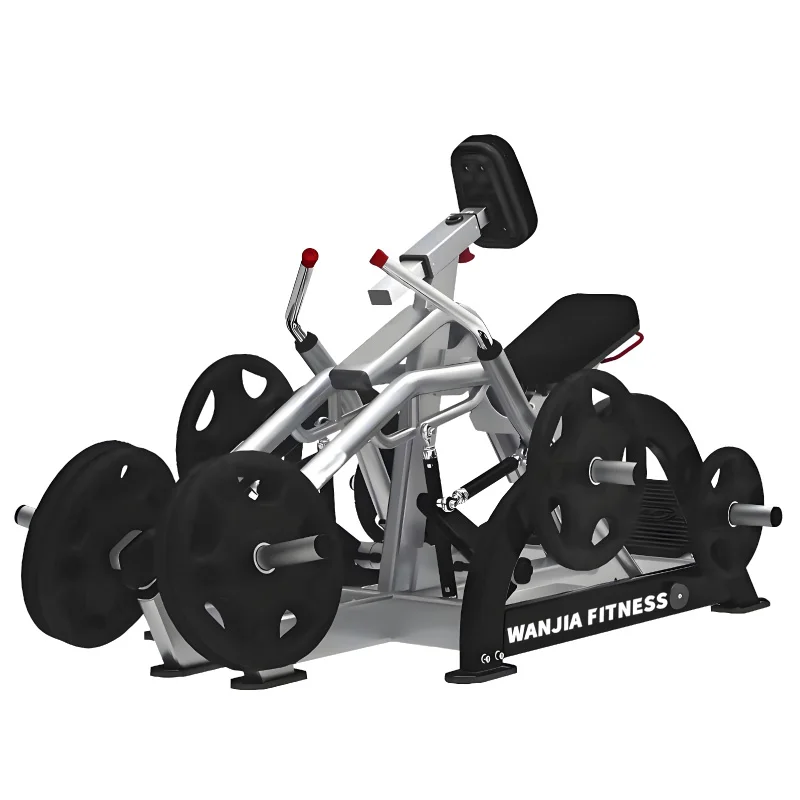 Bodybuilding Strength Equipment Plate Loaded Low Row Steel Commercial Fitness Machine for Home Gym Use Custom Option