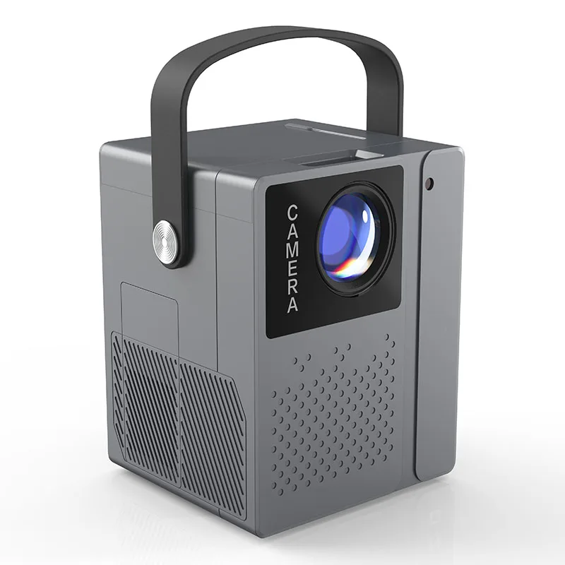 July007 Factory Price 150ANSI Lumen projector 1GB RAM 8GB ROM 4K Android 9.0 Dual Wifi BT Portable LCD Projector