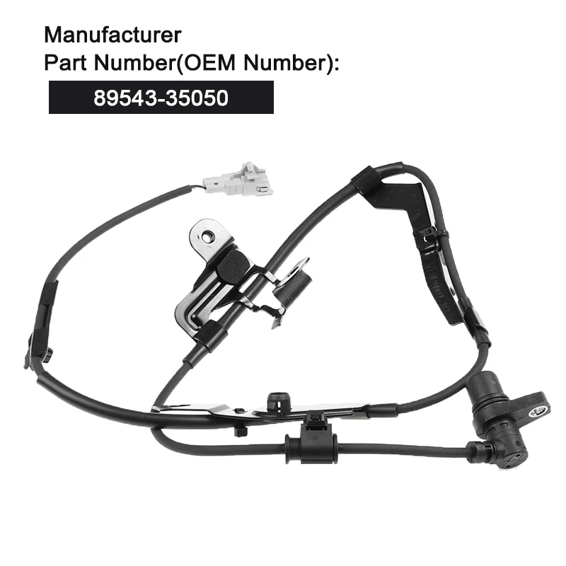 89542-35050 89543-35050 Front Left Right ABS Wheel Speed Sensor For Toyota Tacoma 4Runner Land Cruiser Prado Hilux 5S6805