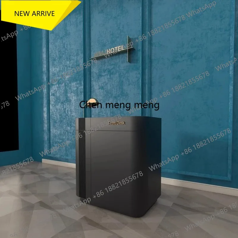 G153 Checkstand Coffee Reception Desks Beauty Podium Storage Vevor Reception Desks Modern Artificial Board Furniture