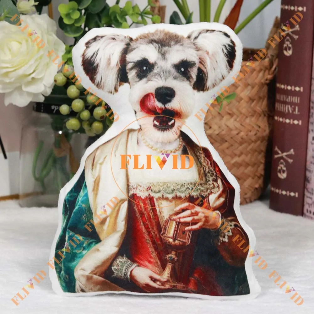 

Custom 3D Dog Photo Portrait Pillow,Custom Vintage Cat Head Pillow,Personalized Pet Pillow,Pet Loss Memorial Gift,Pet Lover Gift