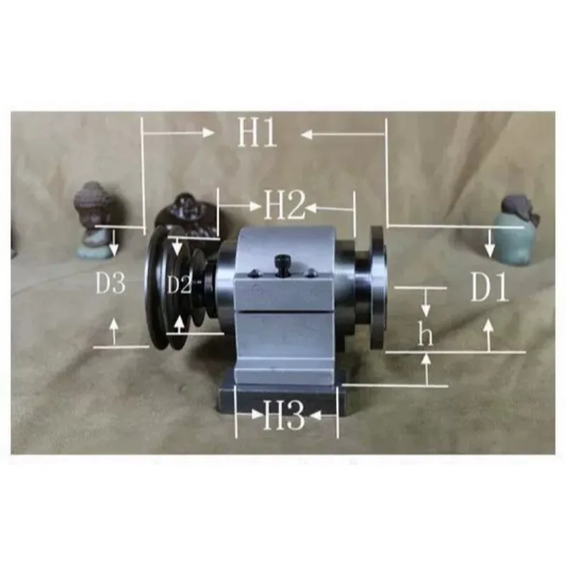 for Durable High Strength Lathe Spindle Assembly With Flange CNC Milling Machine Replacement Part
