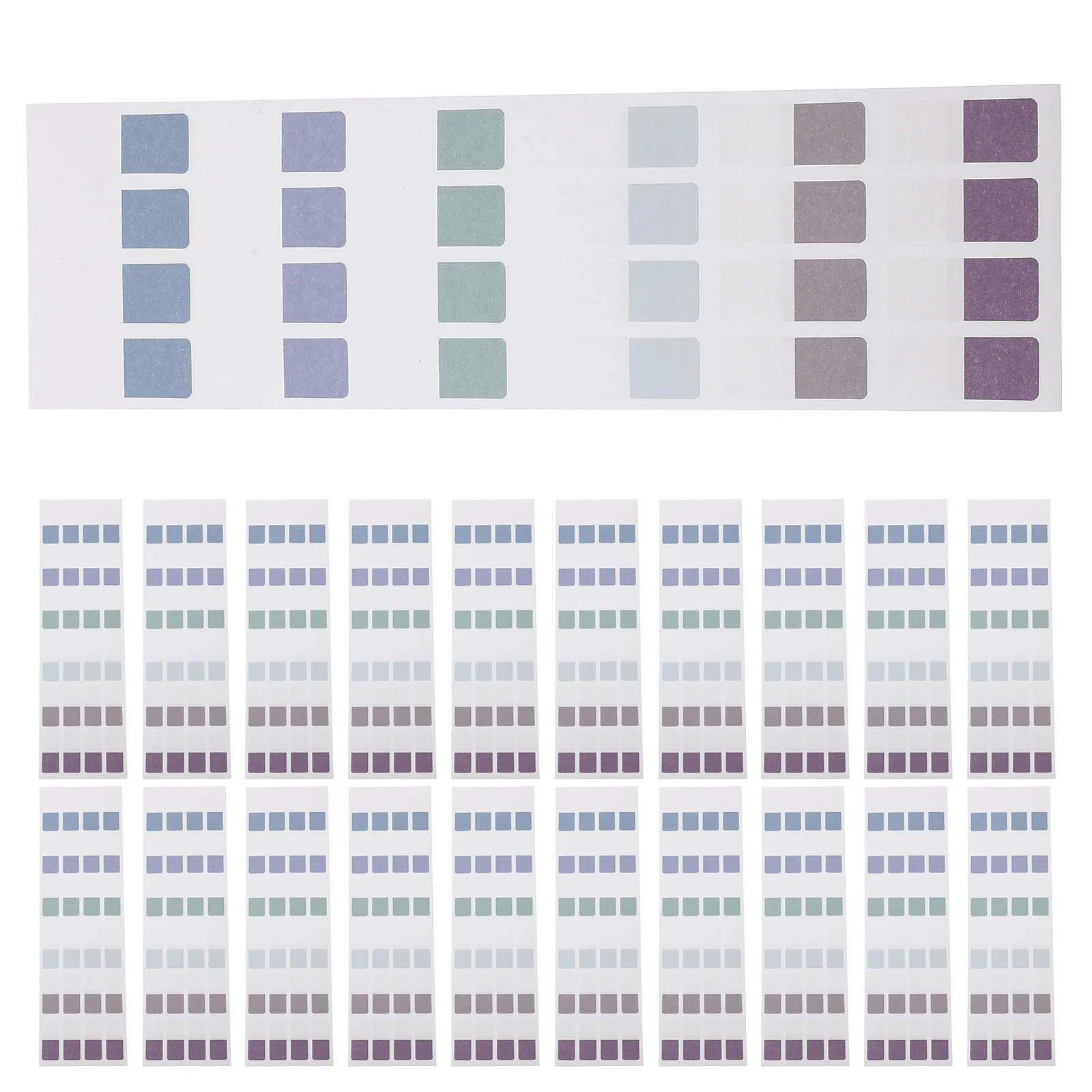 Picture 3: 40 Sheets Colorful Fluorescent Sticky Tabs Bookmark Labels for Books Notepads Page Markers Index Divider Tabs Annotation