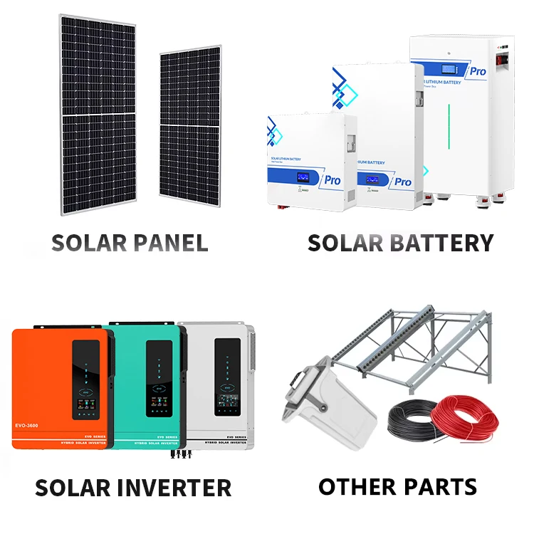 15kw Hybrid Solar System Photovoltaic Lithium Battery Solar Energy System