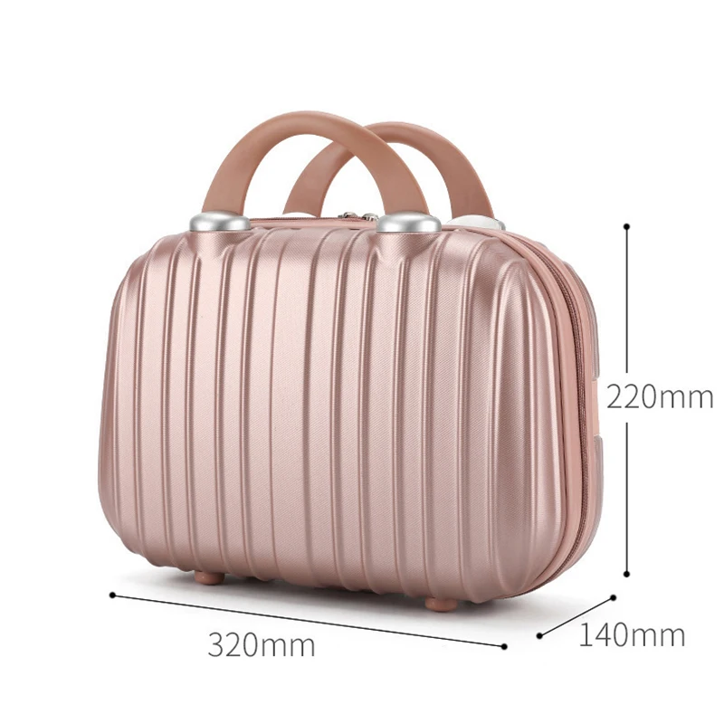 Valise de voyage unisexe, design tendance, pour fête, week-end, extérieur, étui à cosmétiques, petit bagage, pour étudiant, business, 03 sacs, 2023