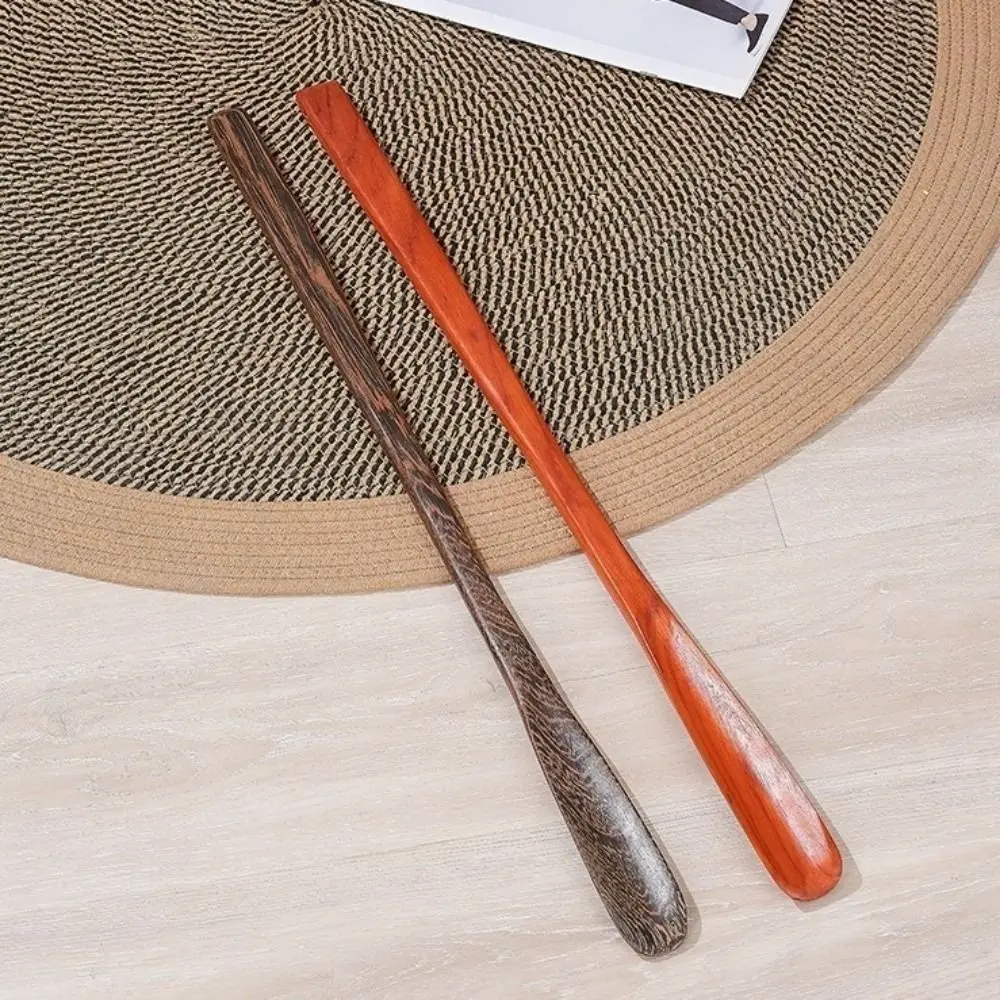 

Aid Pull Tool 70cm Wooden Shoe Horn Long Handle Professional Extra Long Shoehorn Comfortable Useful Shoe Spoon Household