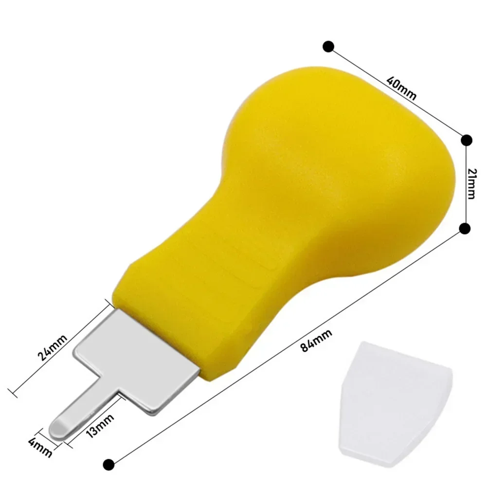 Apri cassa giallo coperchio apriscatole accessori per leva posteriore lama riparazione strumenti di ricambio orologio per lavoro manuale