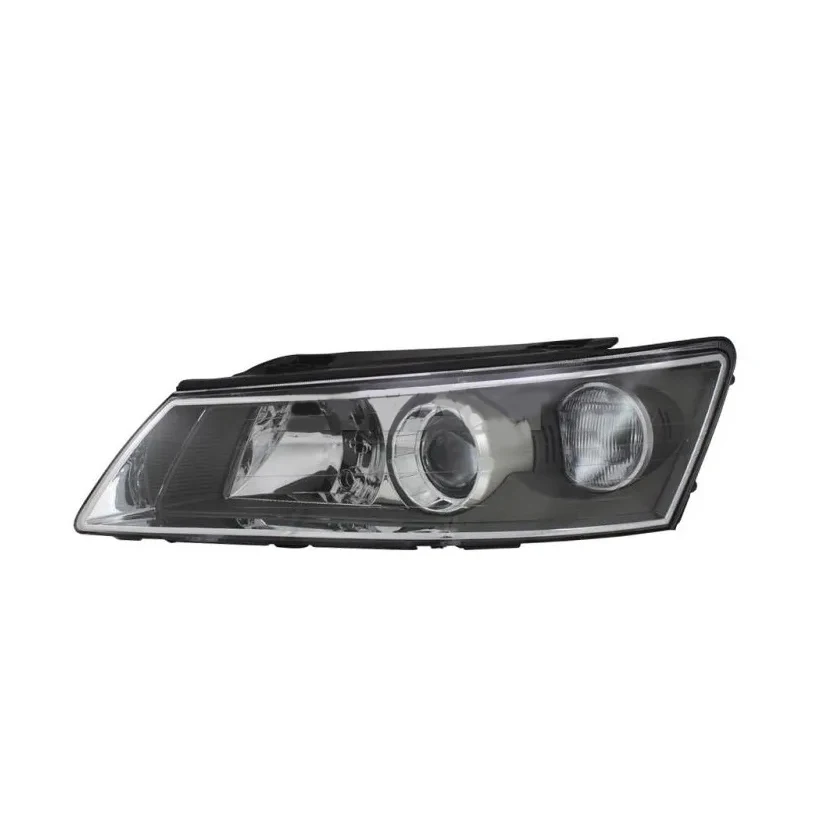 Headlight Head Lamp For SONATA 2006 2007 2008 CAPA Clear Lens black housing Headlamp Front Light 92101-3K000