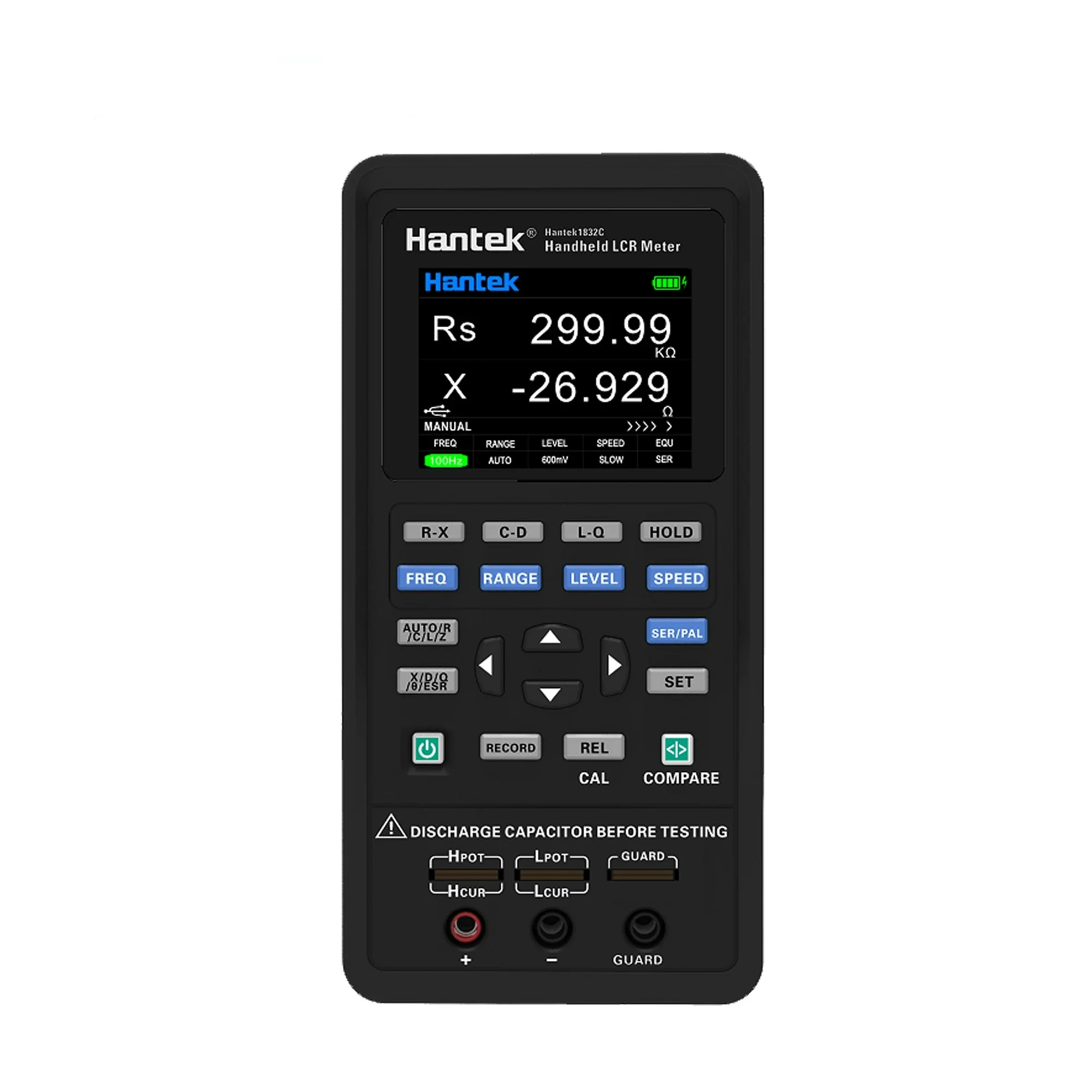 Hantek1832C,100Hz to 40kHz Handheld Digital LCR Meteter